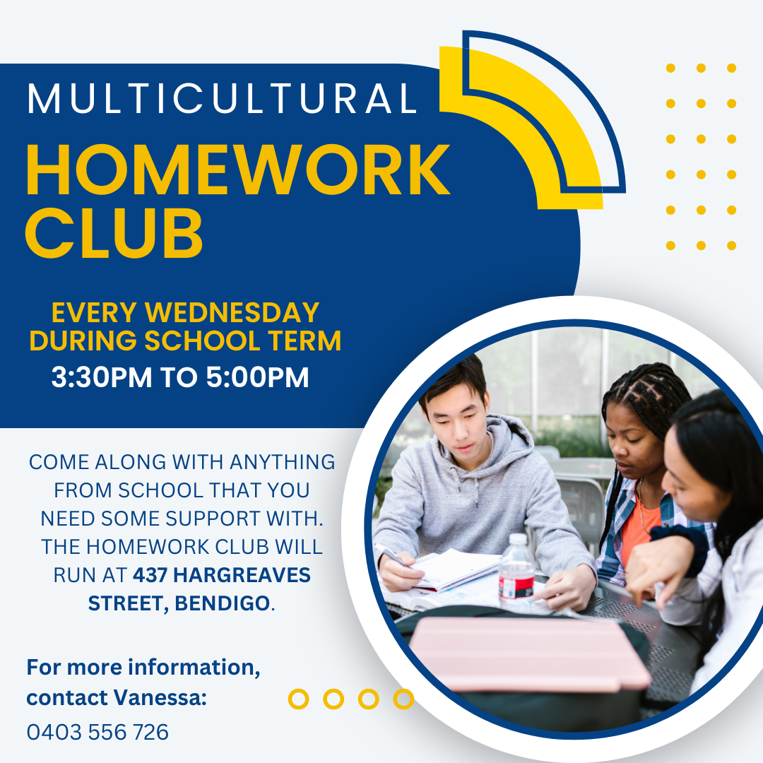 Homework club flyer