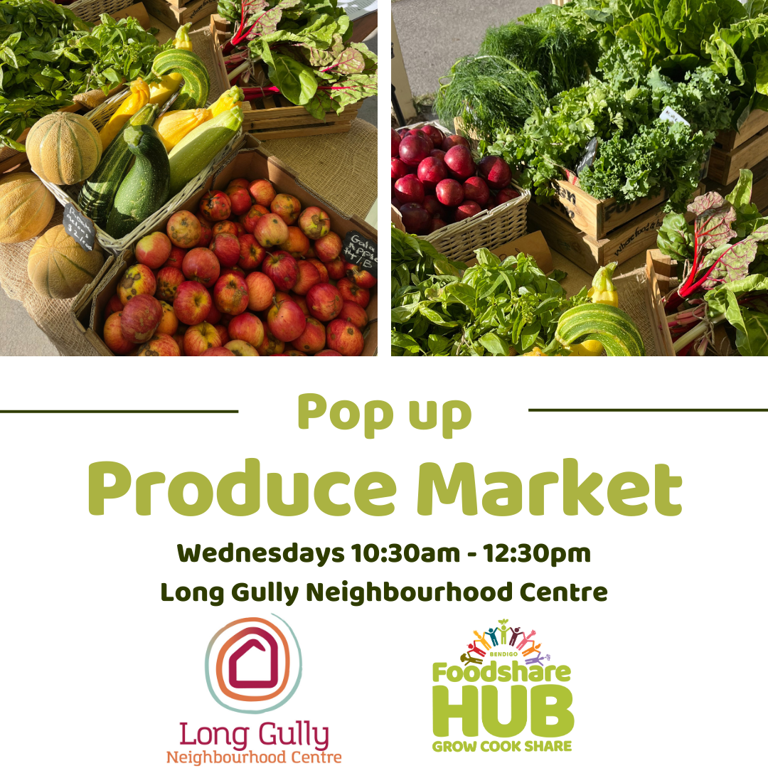 pop up market flyer